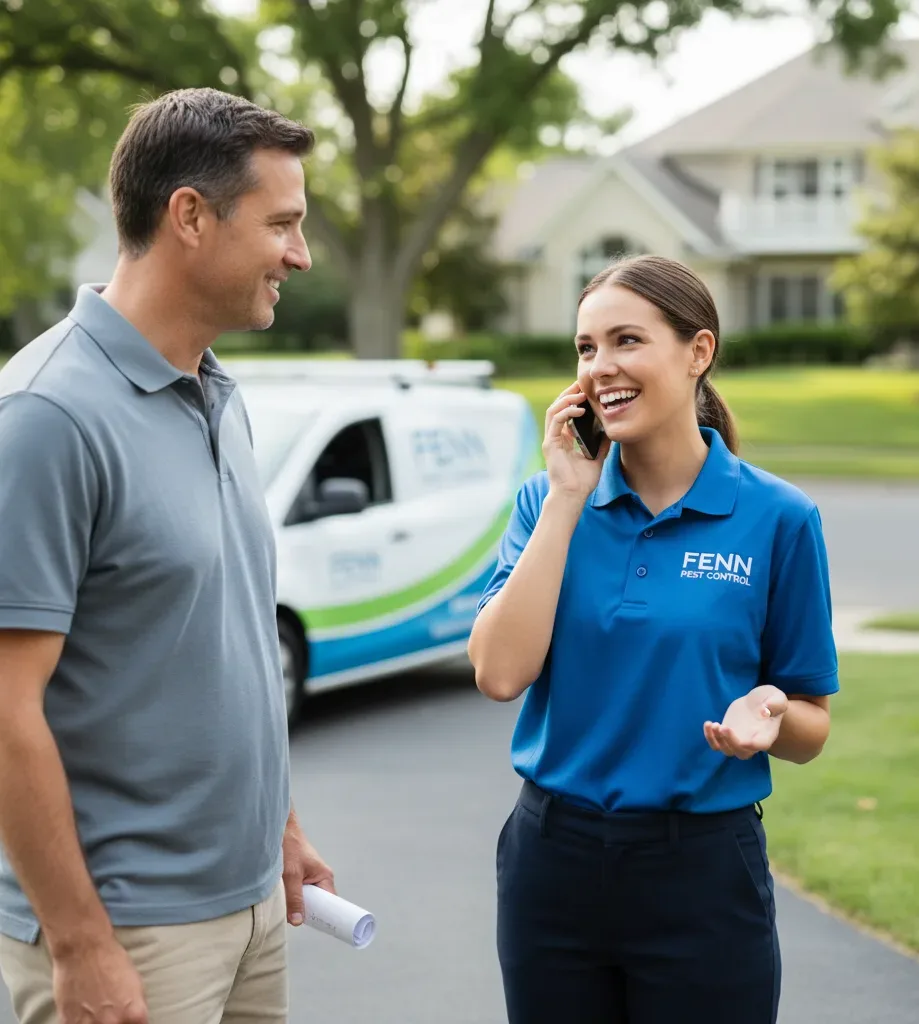Fenn Pest Control customer support in Tieton